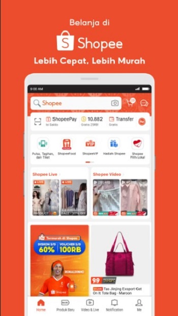 shopee apk unduh